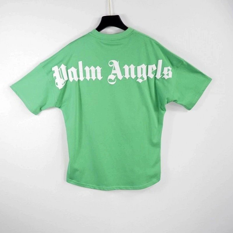 Palm Angels Gothic Logo Oversized T-Shirt Gray product detail 15 in Litbuy spreadsheet finds