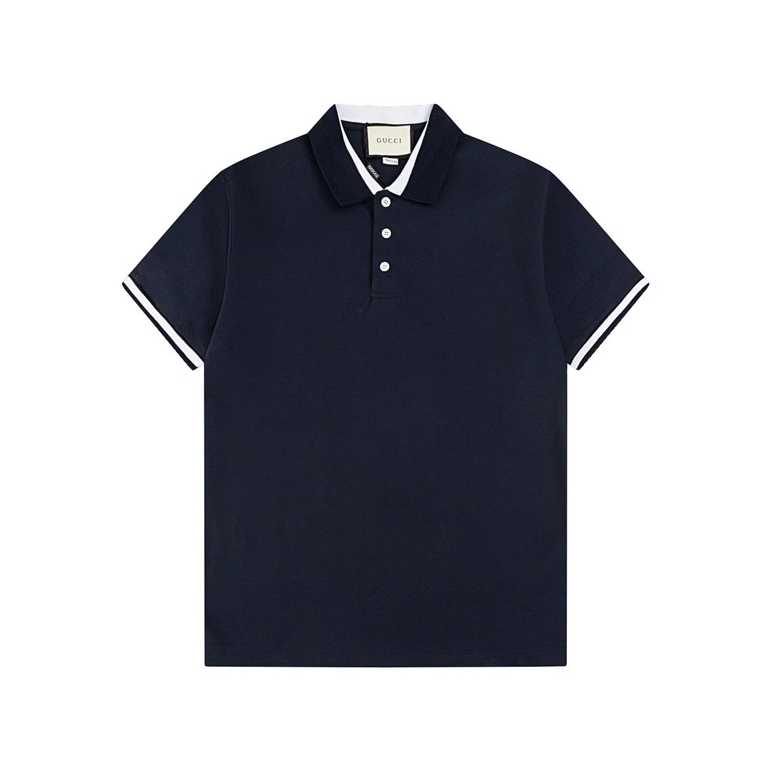 Gucci Web-Trim Polo Navy Polo Shirt product detail 11 in Litbuy spreadsheet finds