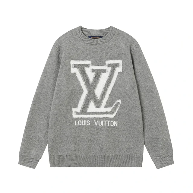 Louis Vuitton Knitwear Monogram Crewneck Knit Sweater product detail image 7