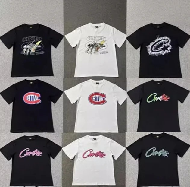 【DX13】T-Shirt Men's & Women's Letter Printed Short Sleeve Tee Collection 1