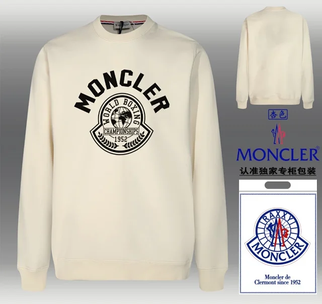 Moncler Hoodies & Sweatshirts Crewneck Logo Sweatshirt product detail image 4