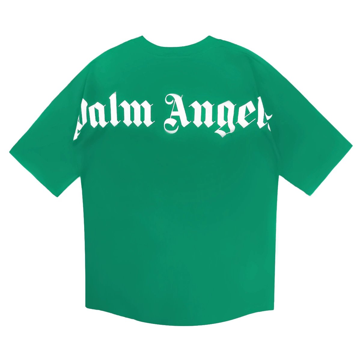 Palm Angels Classic Logo Tee Green White