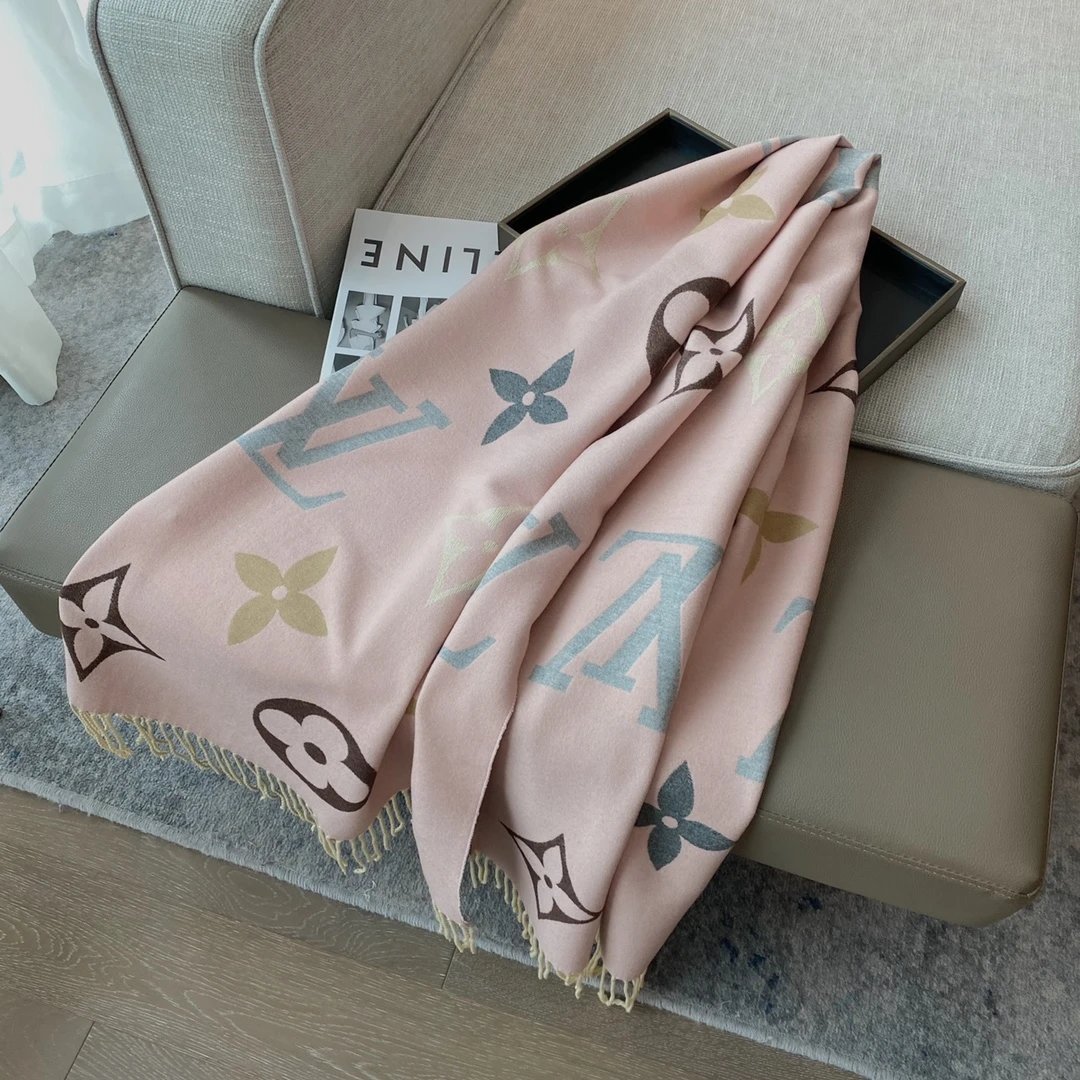 Louis Vuitton Monogram Shawl