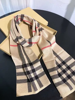thumbnail for [DX33-4] a reversible cashmere scarf