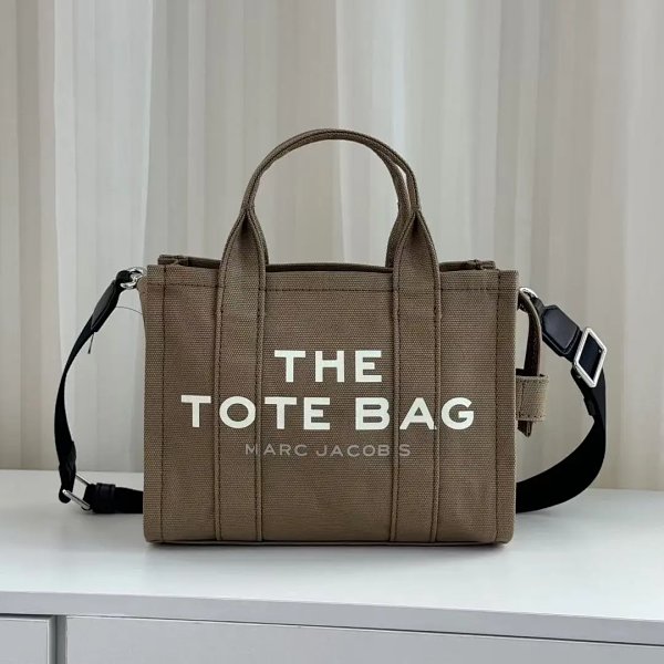 Design Marc Jacobs The Tote Bag Beige Canvas Tote Bag product listing in Litbuy spreadsheet finds