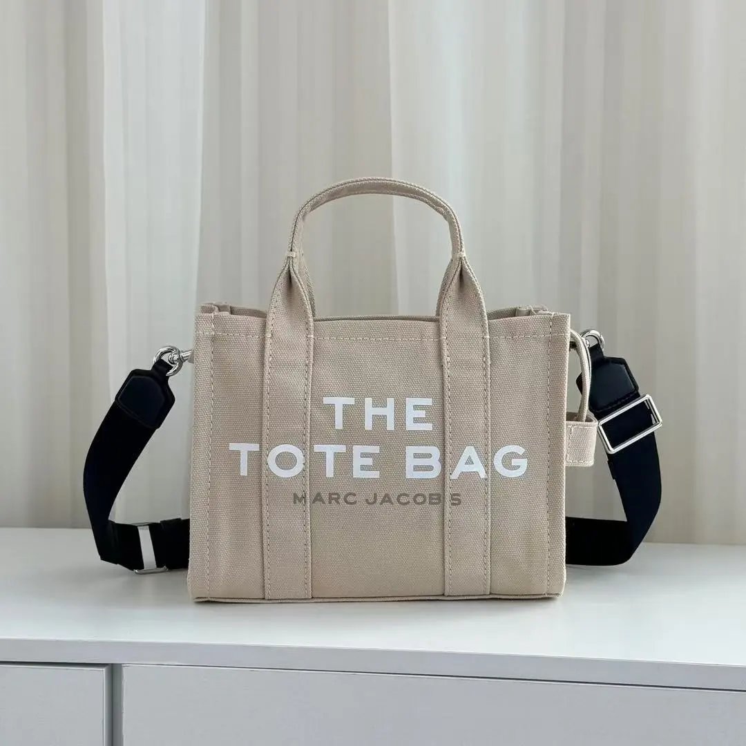 Marc Jacobs The Tote Bag Beige Canvas Tote Bag - 5