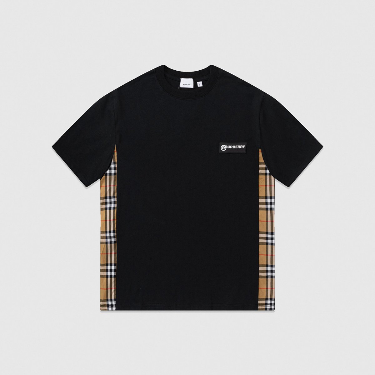 Burberry Logo Patch Black T-Shirt product detail 11 in Litbuy spreadsheet finds