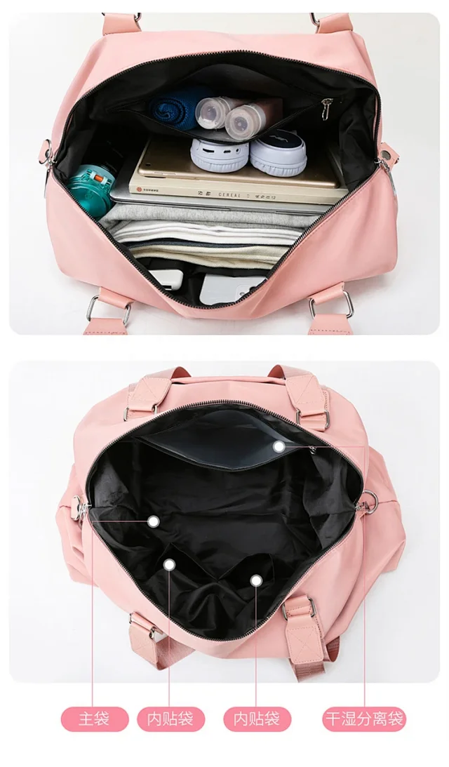 Alo Travel Bags Large-capacity duffel bag with detachable shoulder strap product detail image 8