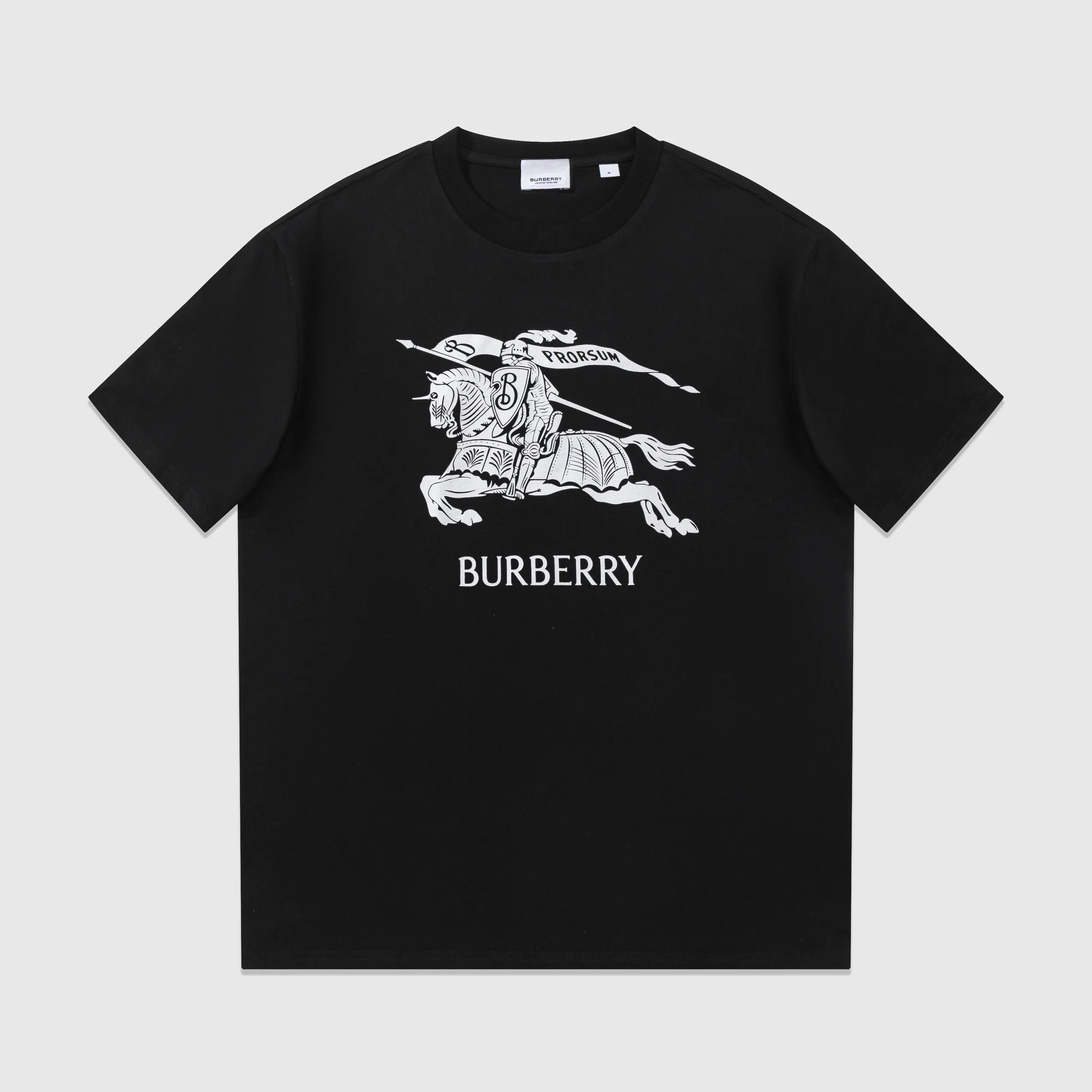 Burberry, knight equestrian print short-sleeve T-shirt