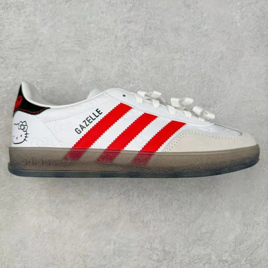 Adidas Gazelle Bold Hello Kitty White Red