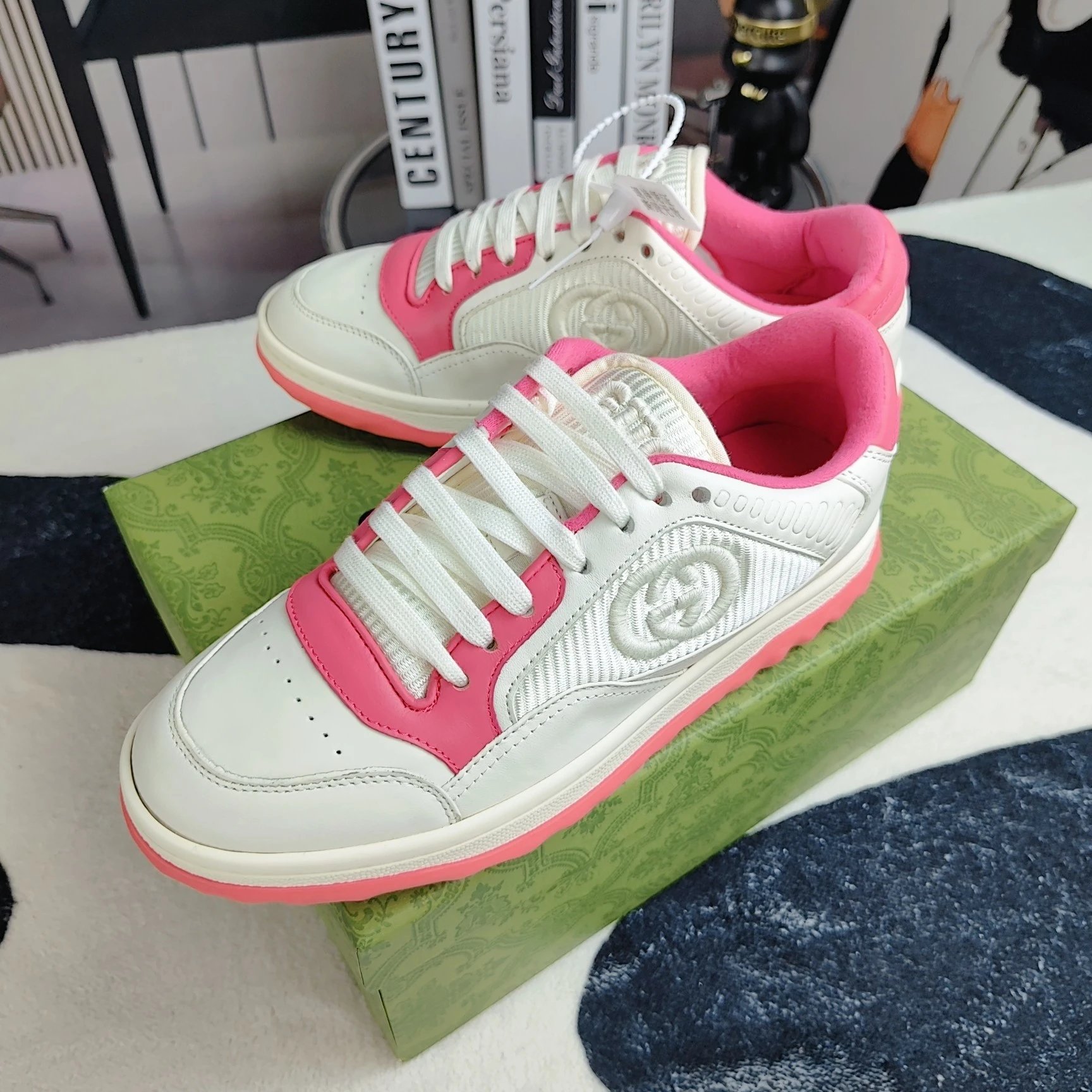 Gucci MAC80 Sneaker White Pink