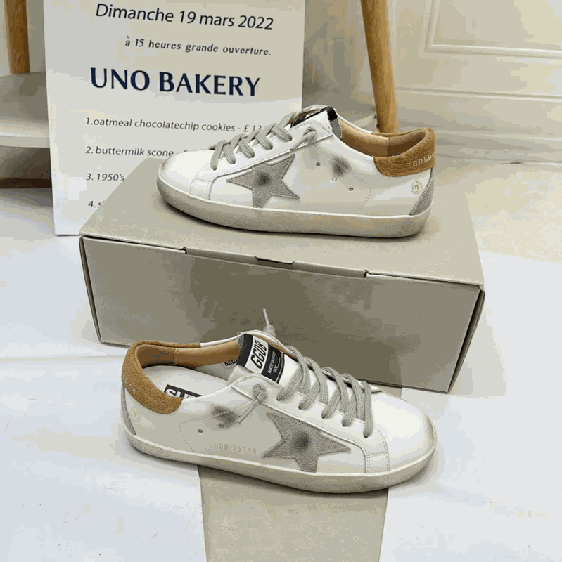 Golden Goose Sneakers Super-Star with star appliqué image 4