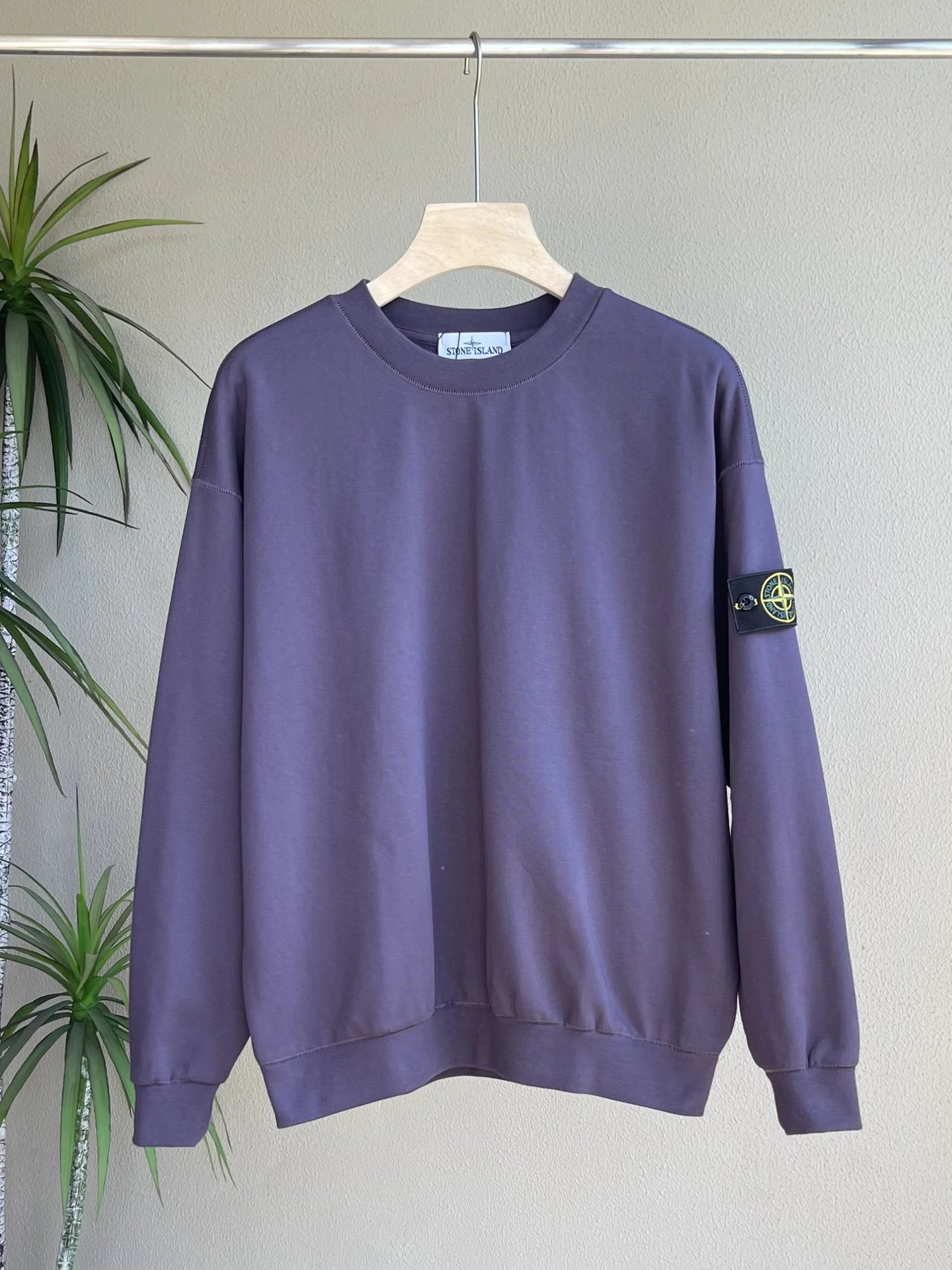 Stone Island Classic Crewneck Black Sweatshirt Sweater - 22