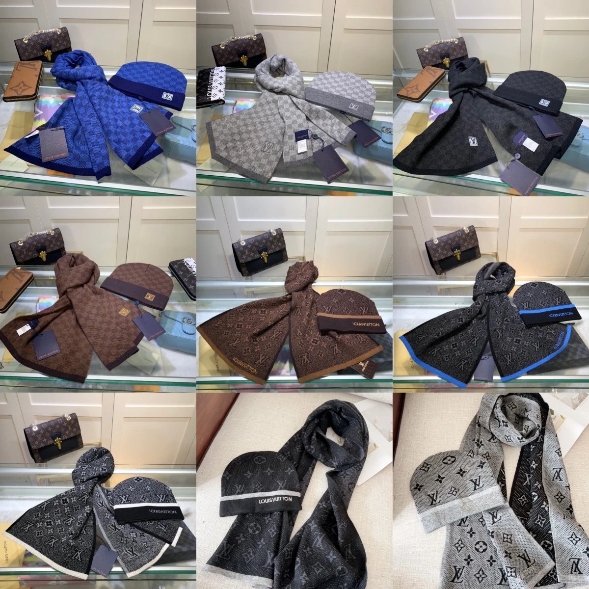 Louis Vuitton Monogram Scarf &