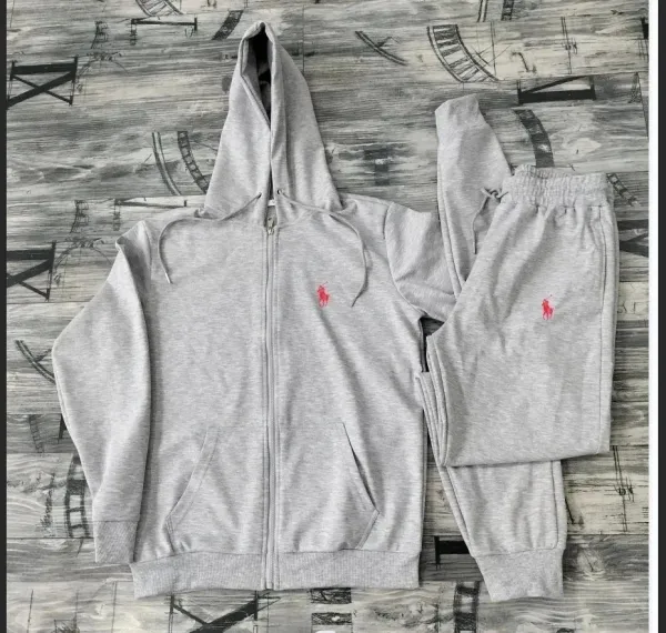 Polo Ralph Lauren Classic Green Hoodie and Sweatpants Set - 8