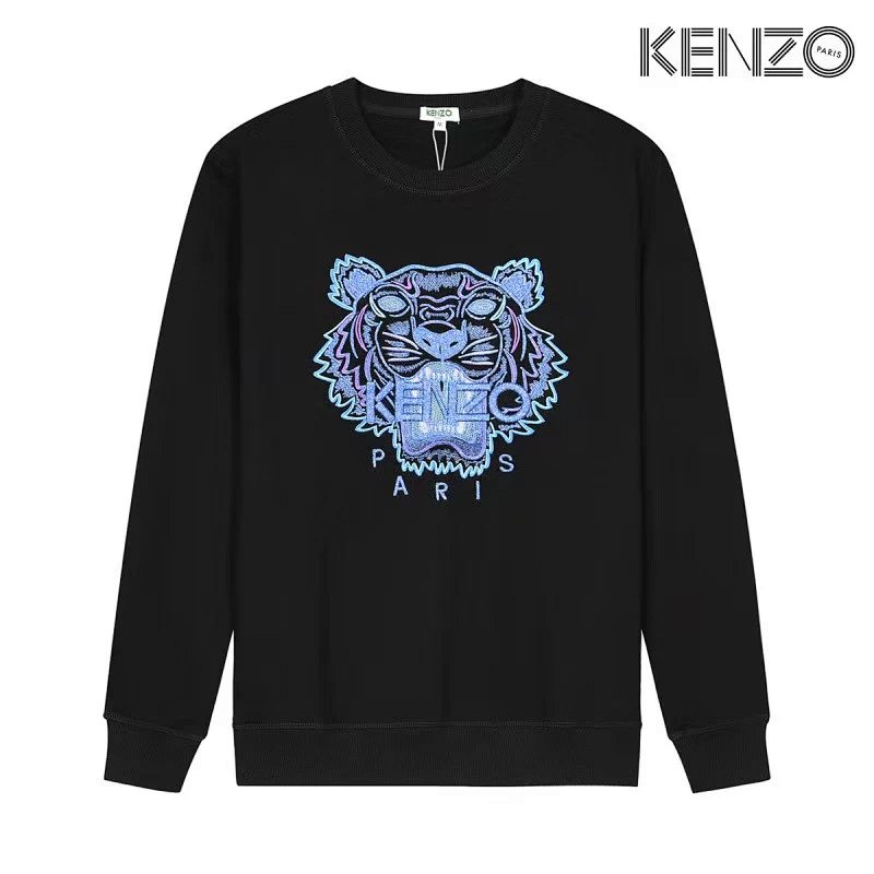 Kenzo Tiger Embroidered Black Hoodie product detail 12 in Litbuy spreadsheet finds