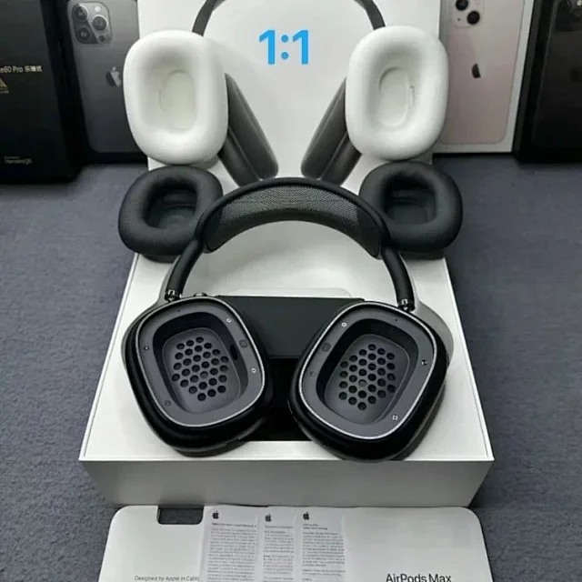 Unbranded Headphones Over-ear with mesh canopy headband product detail image 4