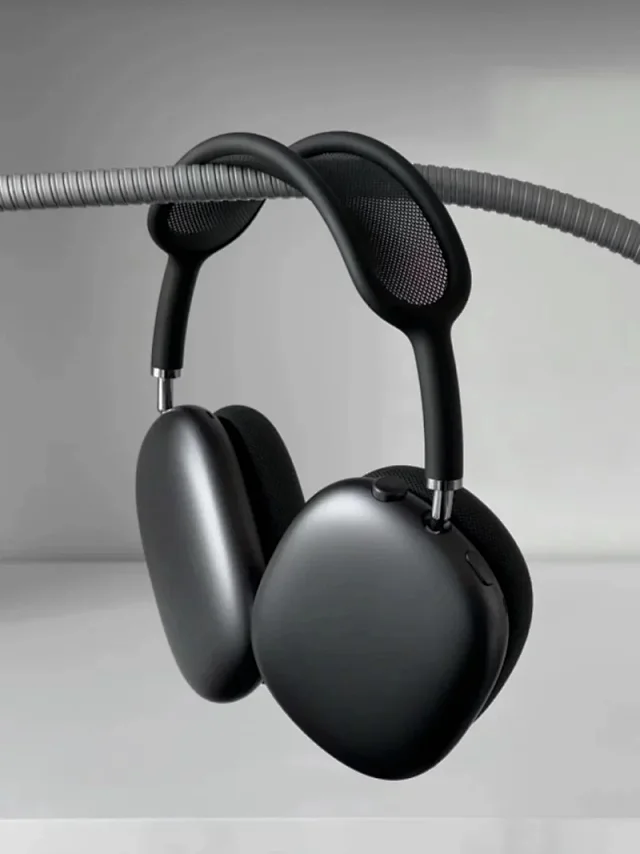 Unbranded Headphones Over-ear with mesh canopy headband product detail image 2
