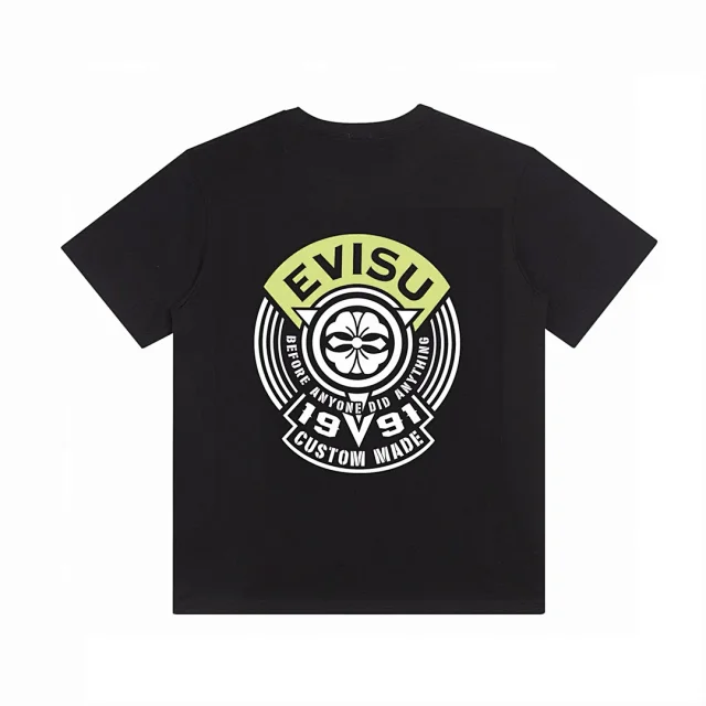 Evisu T-Shirts Logo Graphic Short-Sleeve T-Shirt product detail image 14