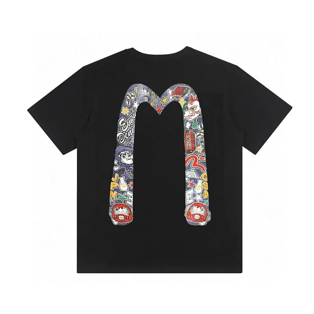Evisu T-Shirts Logo Graphic Short-Sleeve T-Shirt product detail image 11