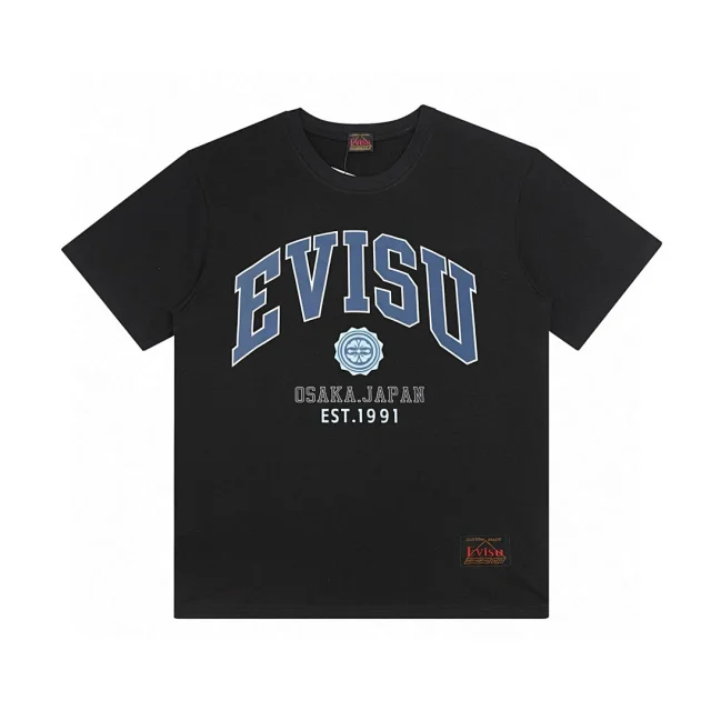 Evisu T-Shirts Logo Graphic Short-Sleeve T-Shirt product detail image 12