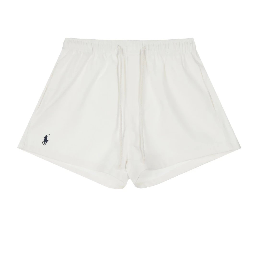 Polo Ralph Lauren Classic Logo Embroidered White Sweatpants - 14