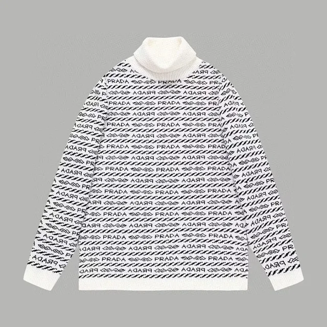 Unbranded Assorted logo-pattern knit sweaters and cardigans product detail image 12