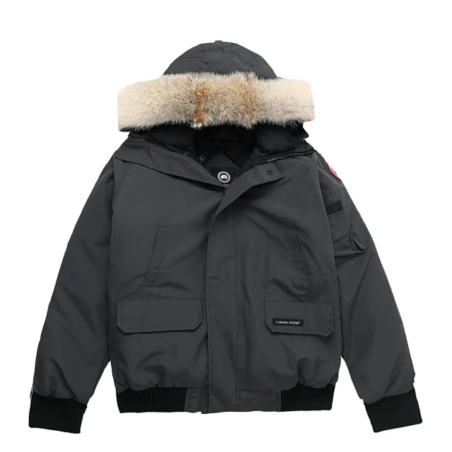 Canada Goose Down Jackets Hooded Parka with Fur Trim product detail image 12