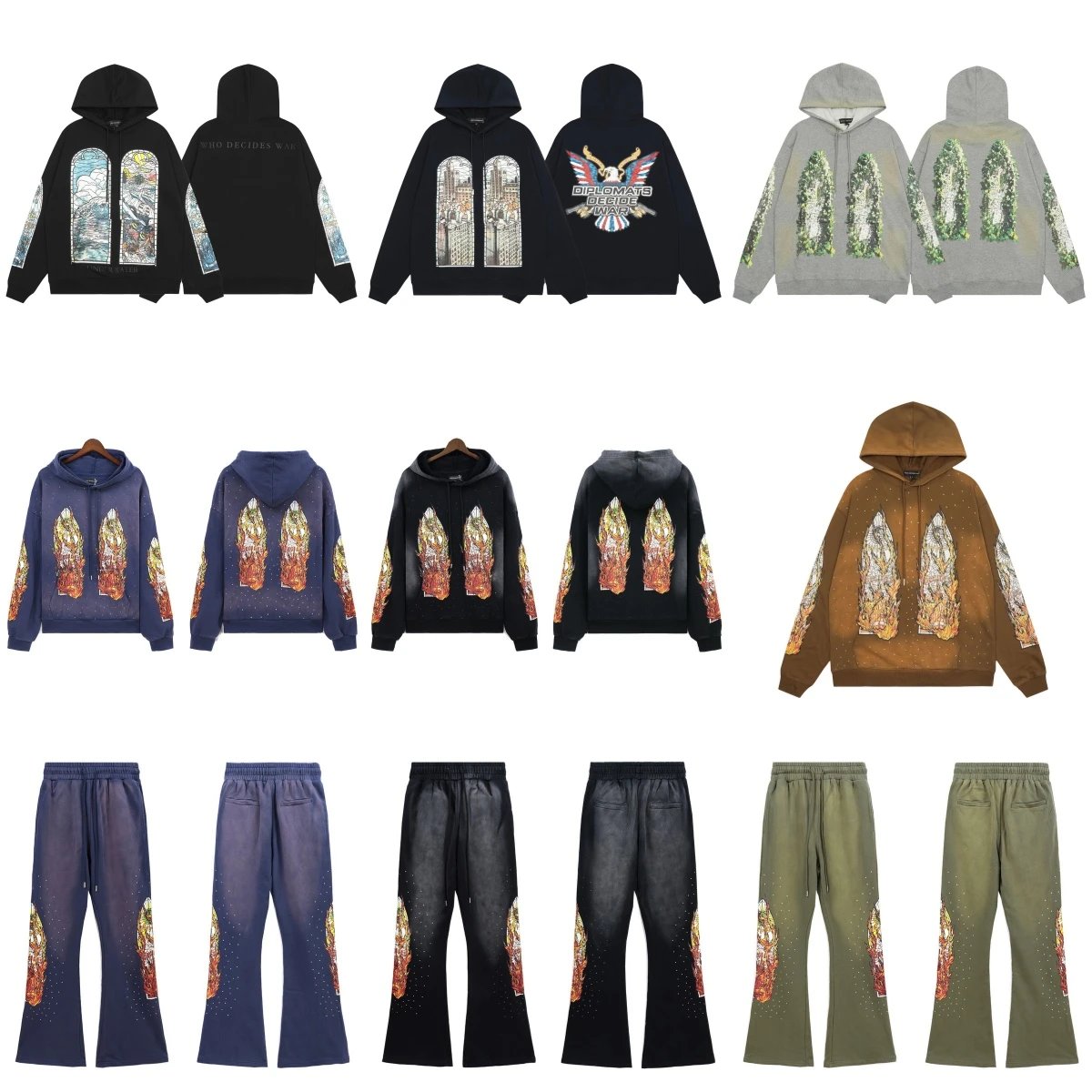 Who Decides War Hoodie/Pants T