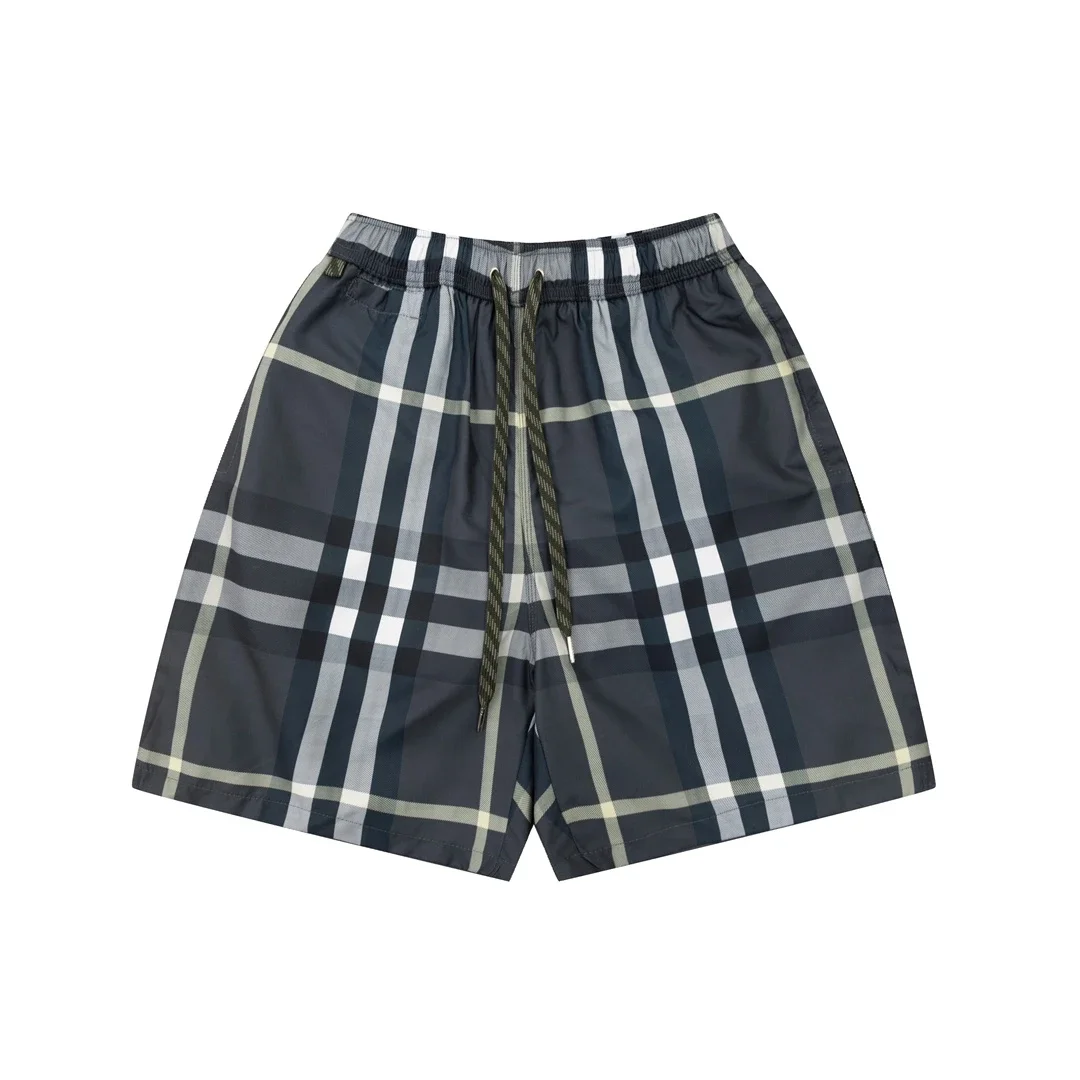 Burberry Dark Vintage Check Nylon Swim Shorts - rep szorty