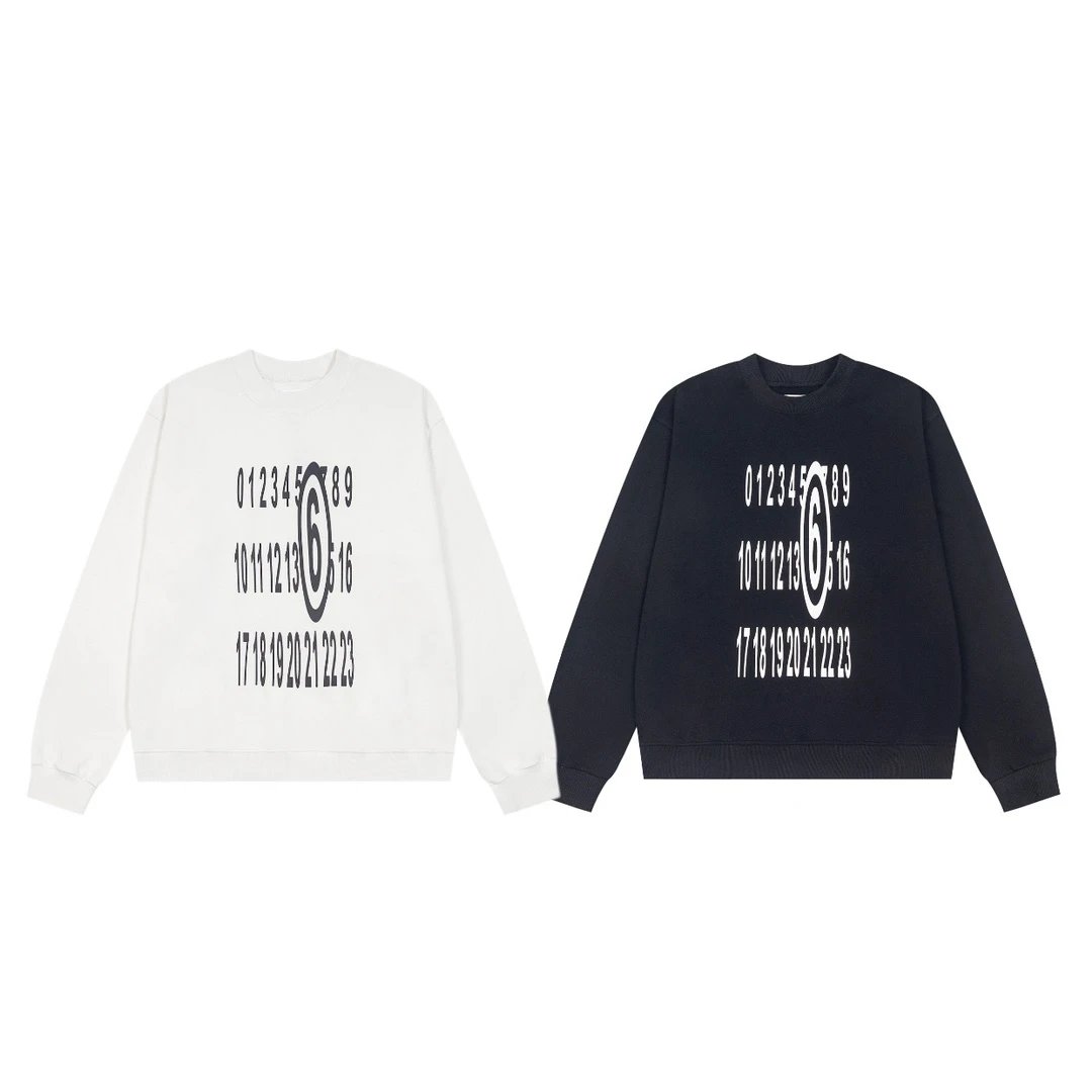 MMY Logo Embroidered White Hoodie - 13