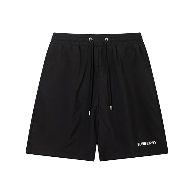 Burberry Shorts Drawstring with Equestrian Knight and check details product detail image 13