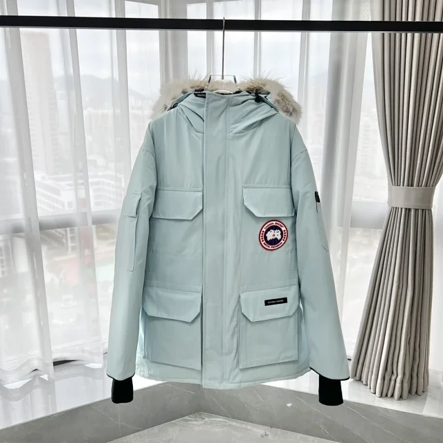 Canada Goose Down Jackets Hooded Parka with Fur Trim product detail image 13