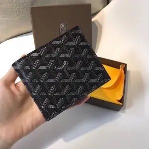 Goyard Saint Louis Bi-Fold Wallet Black Multicolor - 13