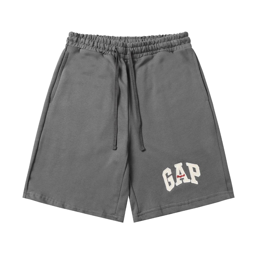 GAP Logo Embroidered Drawstring Shorts Navy - 12