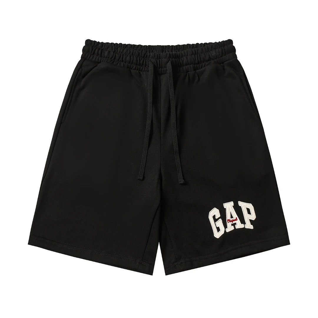 GAP Logo Embroidered Drawstring Shorts Navy - 14