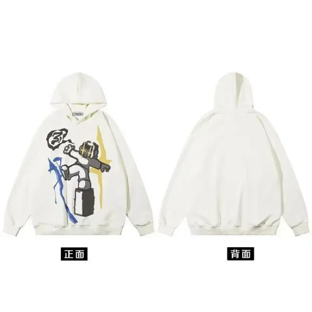Unbranded Hoodies & Sweatshirts Graphic Print Pullover Hoodie product detail image 13