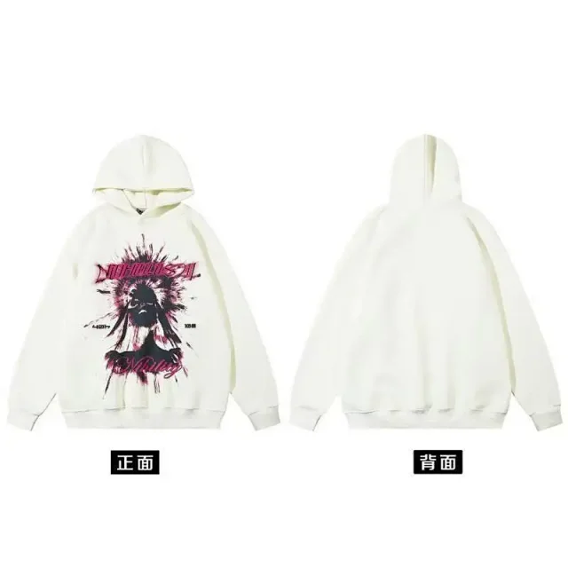 Unbranded Hoodies & Sweatshirts Graphic Print Pullover Hoodie product detail image 14