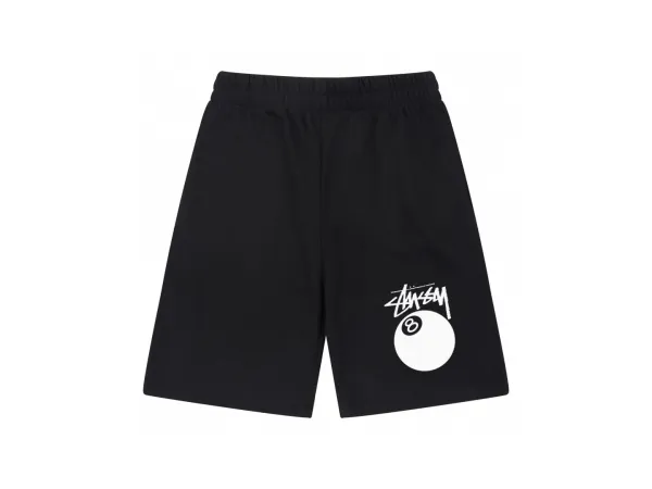 Stüssy Classic Logo Shorts Black - 16