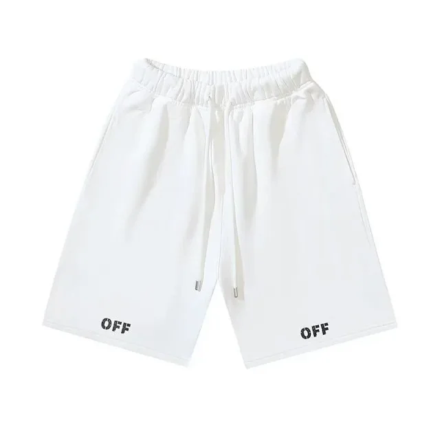 Off-White Shorts Elastic-Waist Graphic product detail image 13