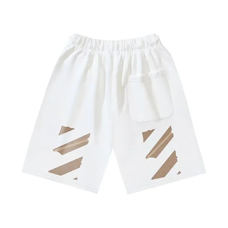Off-White Arrow Hand Logo Black Shorts - 13