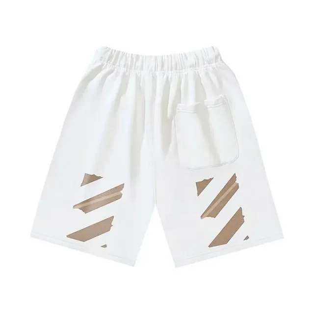 Off-White Shorts Elastic-Waist Graphic product detail image 12