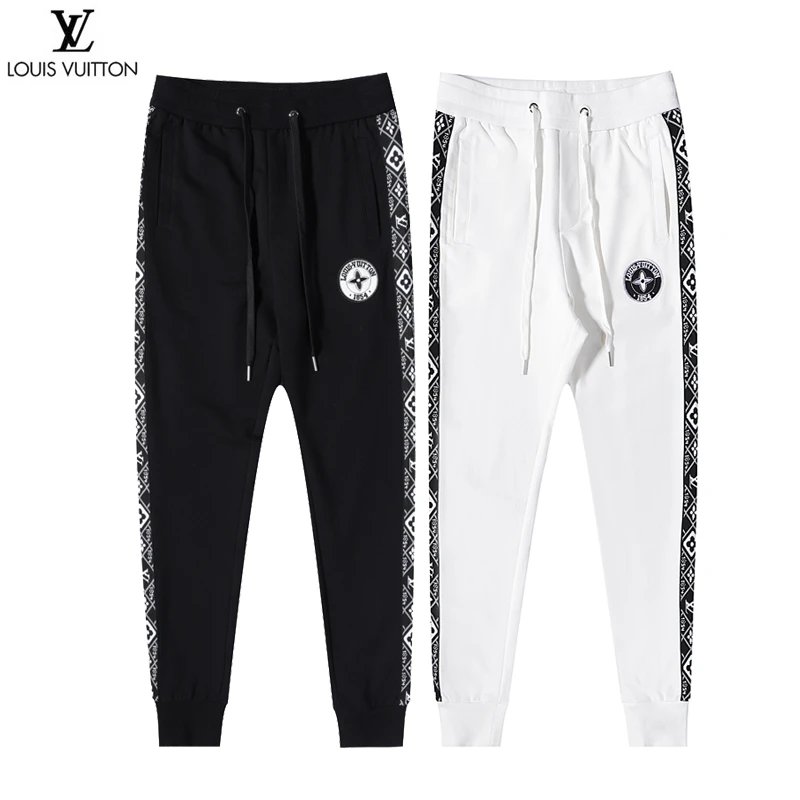 Loewe Anagram Embroidered Black Sweatpants - 12