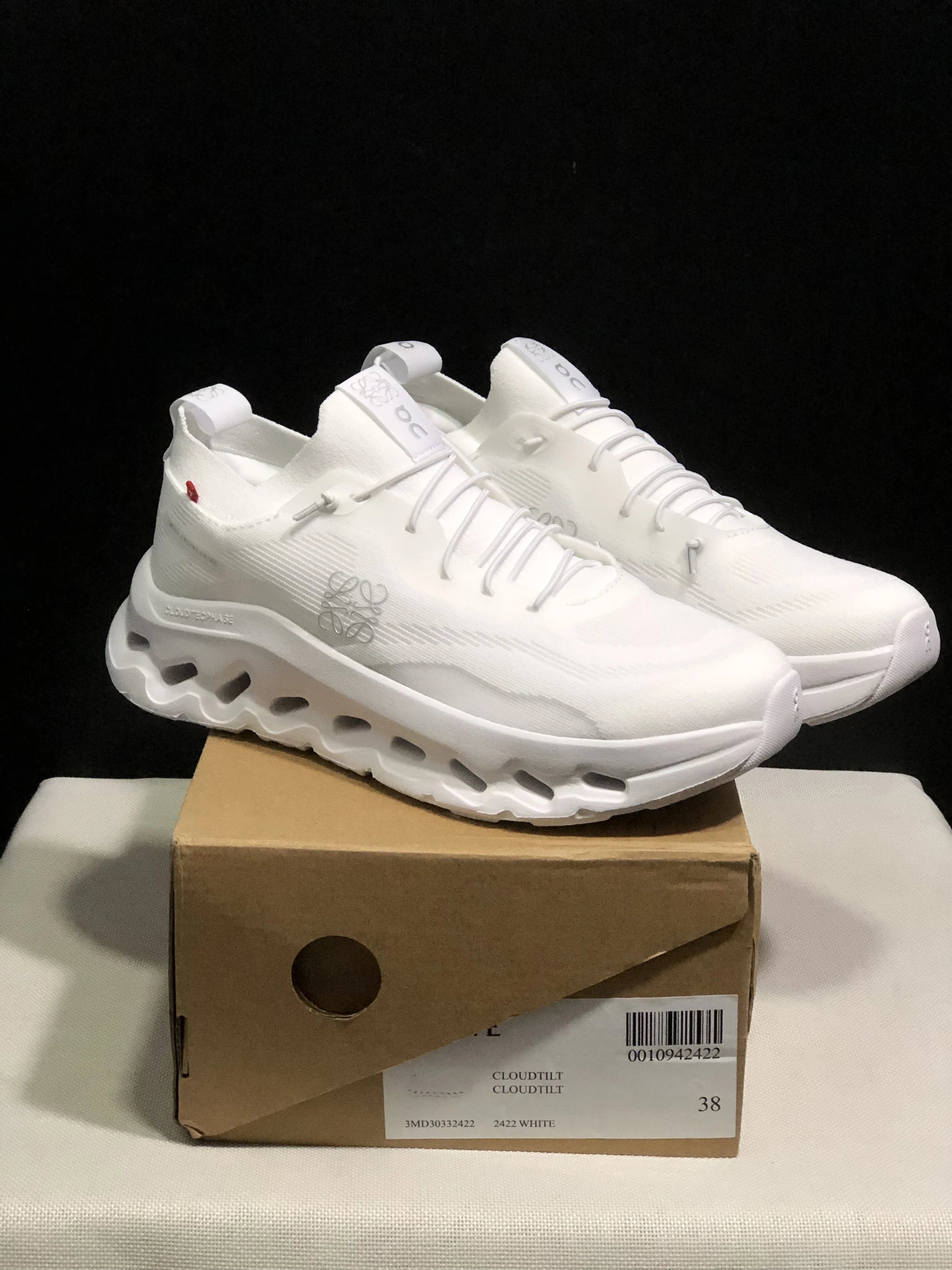 Loewe x On Cloudtilt Navy Blue Running Shoes - 5