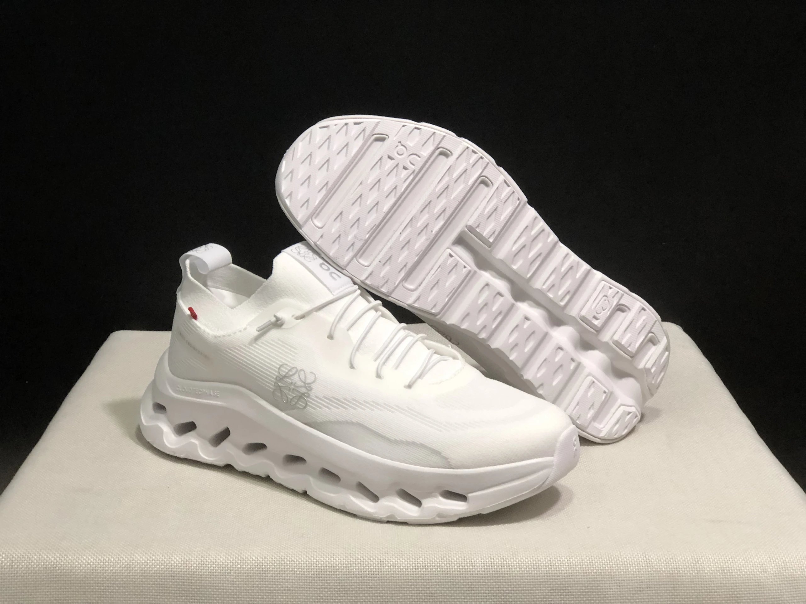 Loewe x On Cloudtilt Navy Blue Running Shoes - 7