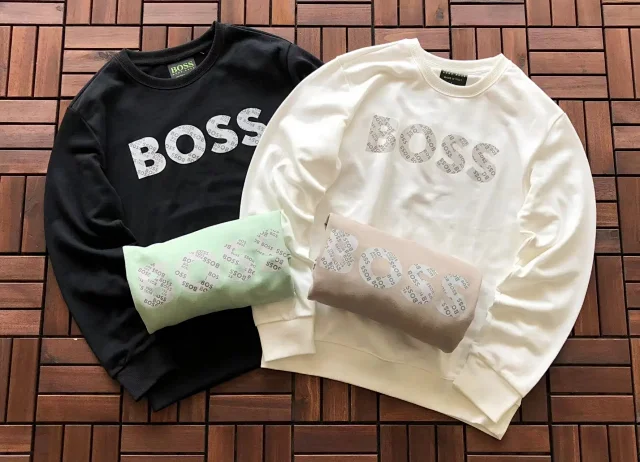 BOSS Hoodies & Sweatshirts Crewneck Logo Sweatshirt product detail image 15