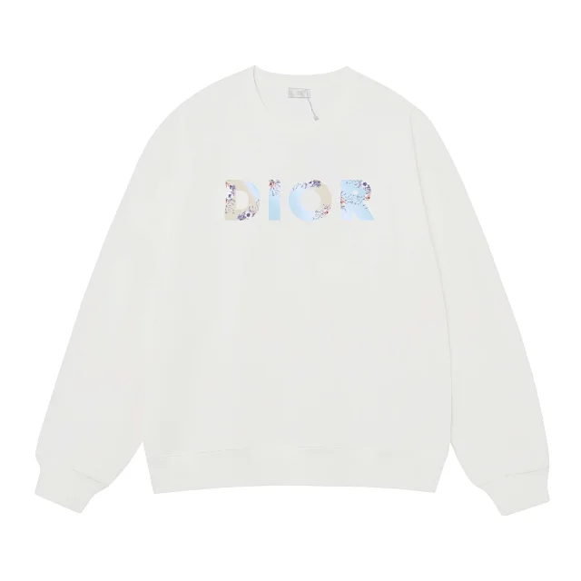 Dior Hoodies & Sweatshirts Logo-print crewneck sweatshirt product detail image 10