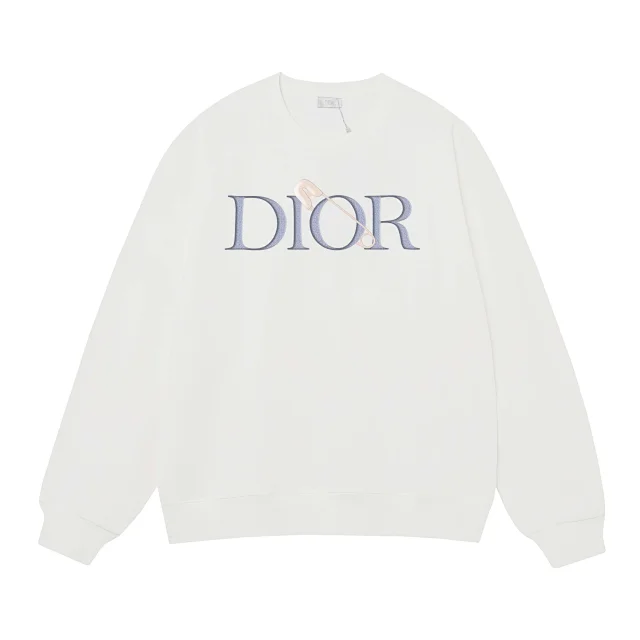 Dior Hoodies & Sweatshirts Logo-print crewneck sweatshirt product detail image 13