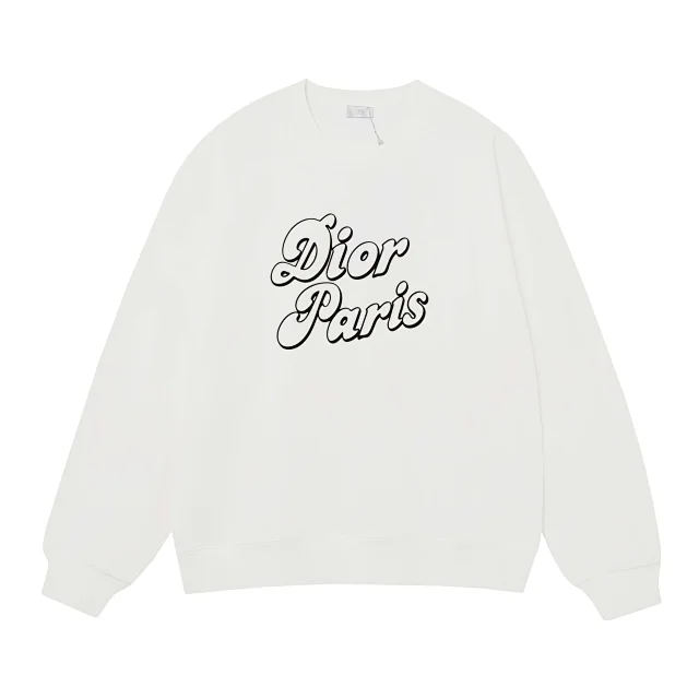Dior Hoodies & Sweatshirts Logo-print crewneck sweatshirt product detail image 2
