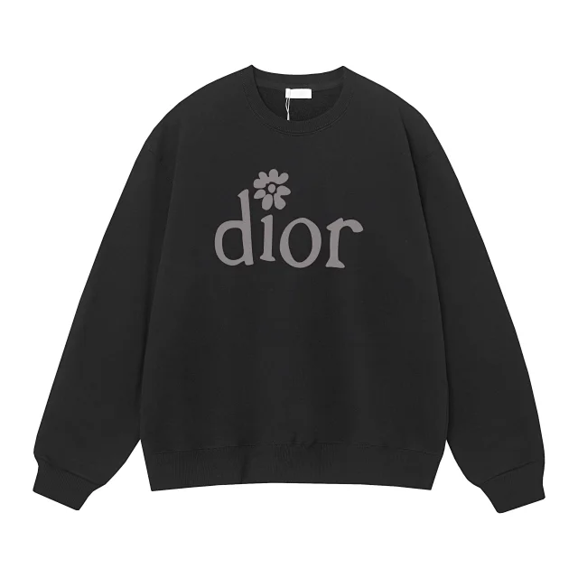 Dior Hoodies & Sweatshirts Logo-print crewneck sweatshirt product detail image 3